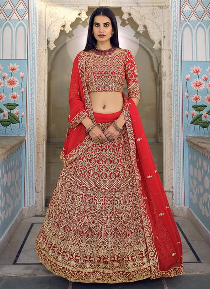 ARYA CINDERELLA 12 New Latest Wedding Wear Heavy Thread Foil Mirror Work Latest Lehenga Choli Collection